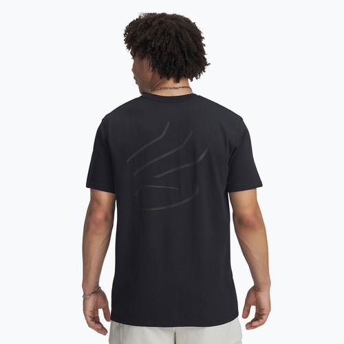 Férfi Under Armour Curry Heavyweight Trend kosárlabda póló fekete/fekete