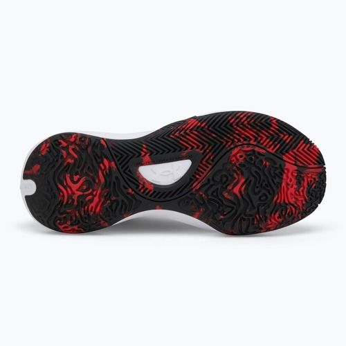 Under Armour Lockdown 7 piros/fekete/fehér kosárlabda cipő