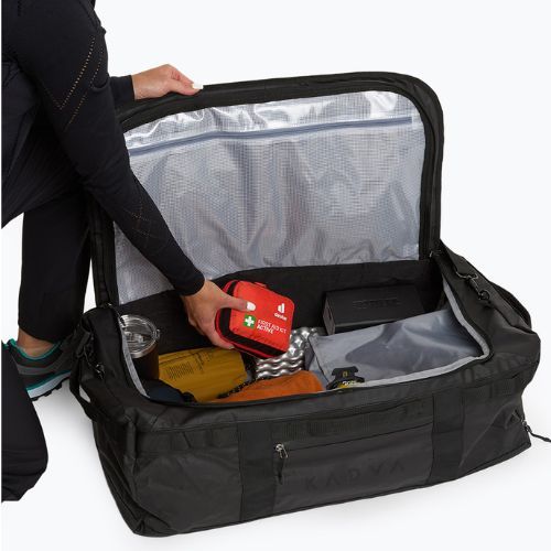 Duffel Bag KADVA 2 az 1-ben Alltaker 60 l fekete táska
