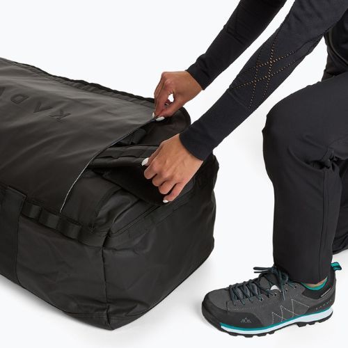 Duffel Bag KADVA 2 az 1-ben Alltaker 90 l fekete táska
