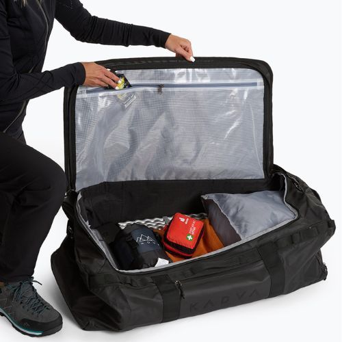 Duffel Bag KADVA 2 az 1-ben Alltaker 90 l fekete táska