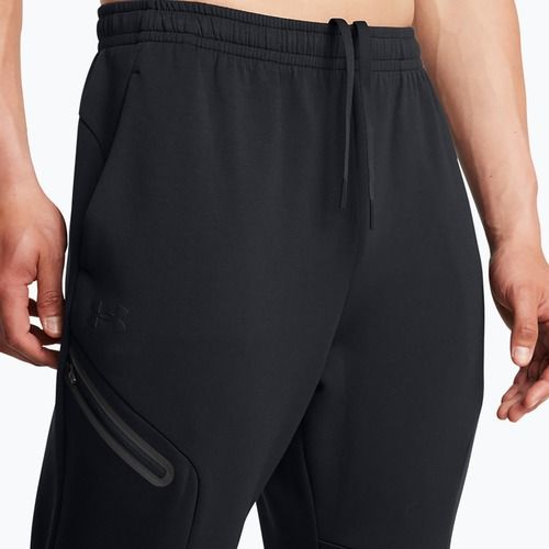 Under Armour Unstoppable Fleece férfi nadrág fekete/fekete