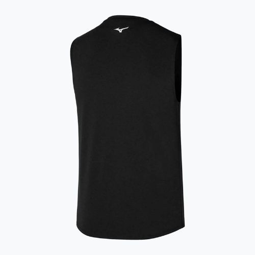 Férfi futó felső Mizuno Impulse Core Core ujjatlan fekete
