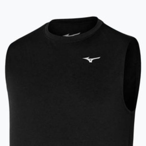 Férfi futó felső Mizuno Impulse Core Core ujjatlan fekete
