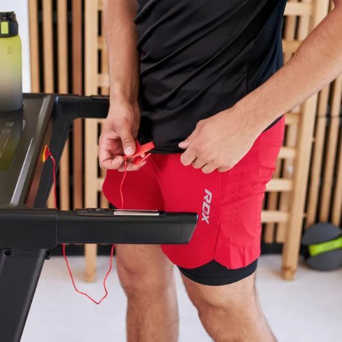 TREXO TXO-W325 elektromos futópad fekete színben