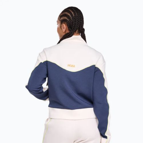 Női futókabát HOKA Kaitoro Knit alabaster / varsity navy