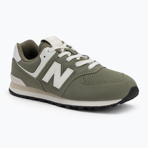 New Balance 574 V1 sötét olajbogyó cipője