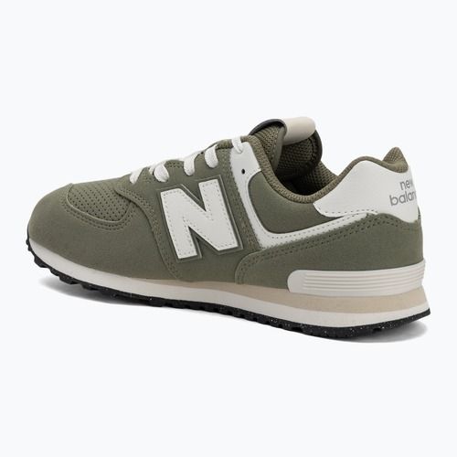 New Balance 574 V1 sötét olajbogyó cipője