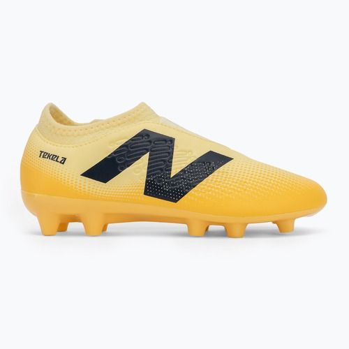 Gyermek focicipő New Balance Tekela Magique V4+ Jr FG bézs színű