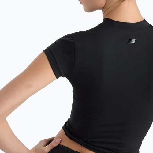 Női New Balance Define Fitted fekete póló