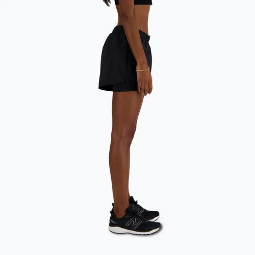 Női New Balance Sport Essentials 2IN1 futó rövidnadrág fekete