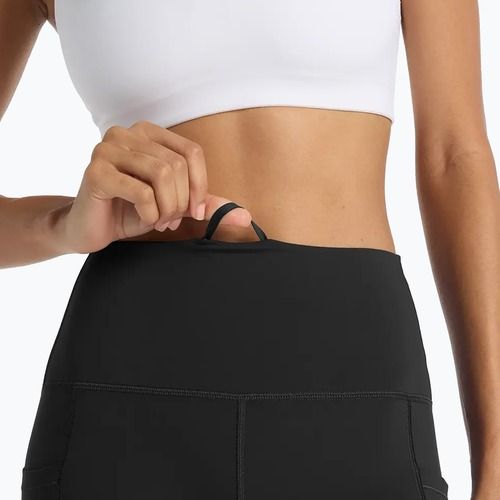 Női futó leggings New Balance Sleek Pocket High Rise fekete