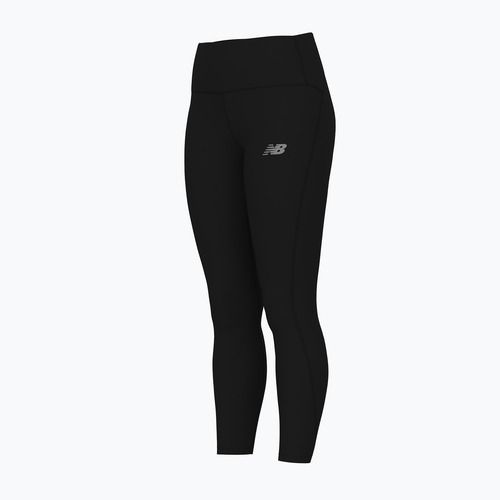 Női futó leggings New Balance Harmony High Rise fekete