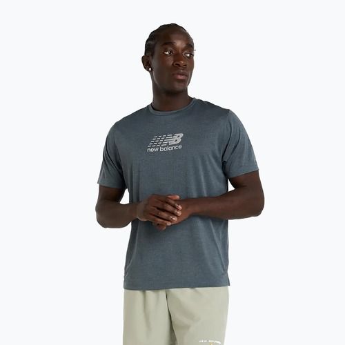Férfi New Balance Athletics Reflective grafit futópóló