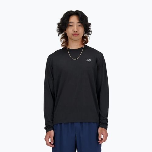 Férfi New Balance Athletics hosszú ujjú fekete