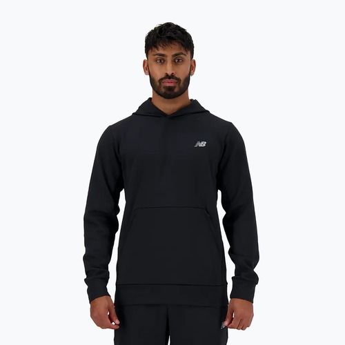 Férfi New Balance Tech Knit Hoodie fekete