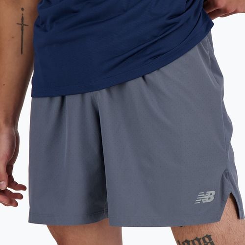Férfi New Balance RC Seamless 7" futó rövidnadrág grafit