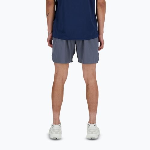 Férfi New Balance RC Seamless 7" futó rövidnadrág grafit