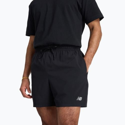 Férfi New Balance Sport Essential 5" futó rövidnadrág fekete