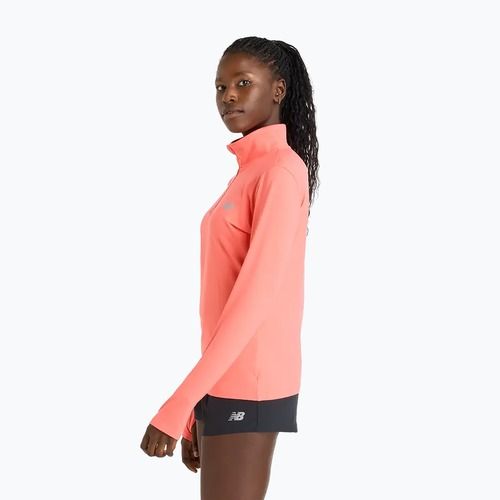 Női New Balance Sport Essentials Space Dye driftred futó melegítőfelső