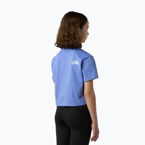 The North Face Crop Easy Tee virtuális kék gyermek póló