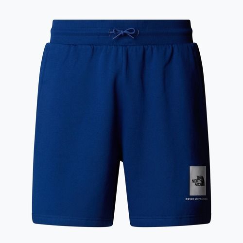 Férfi The North Face Box Nse Regular estate kék/tnf fehér trekkingnadrágok