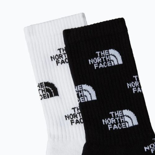 The North Face Everyday Crew Logo zokni 2 pár tnf fekete/tnf fehér