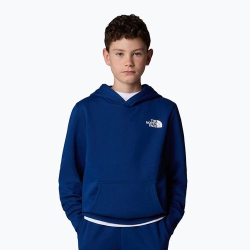 Gyermek pulóver The North Face Teen Simple Dome Hoodie kombi kék