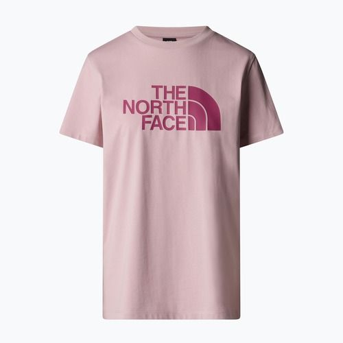 The North Face női Relaxed Easy Tee fém rózsaszín/szürke bogyó T-shirt