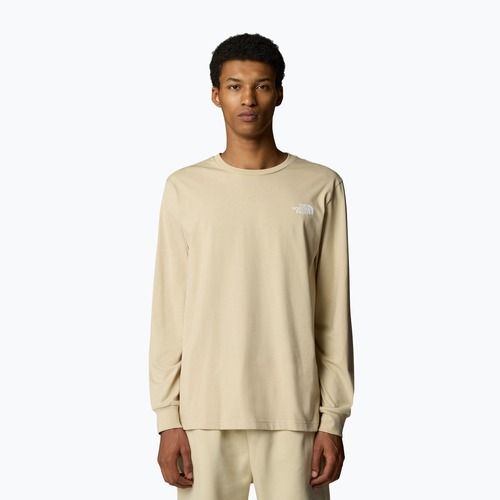 Férfi hosszú ujjú The North Face Easy Tee kavics