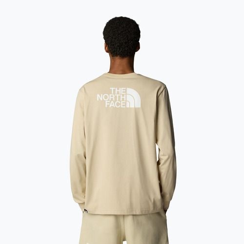 Férfi hosszú ujjú The North Face Easy Tee kavics