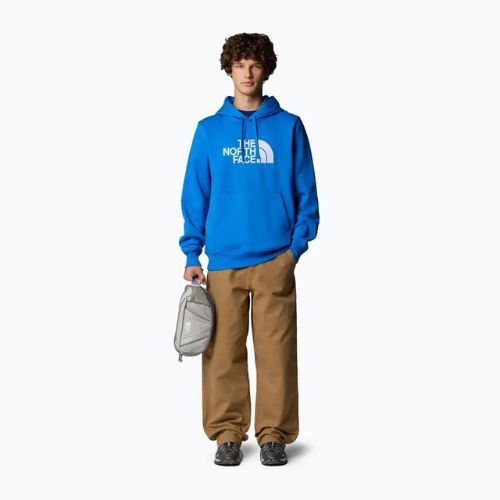 Férfi The North Face Drew Peak pulóver kapucnis pulóver hero kék/tnf fehér