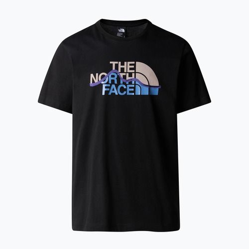 Férfi The North Face Mountain Line Tee tnf fekete
