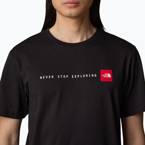 Férfi póló The North Face Never Stop Exploring Tee tnf fekete