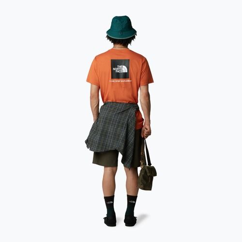 Férfi póló The North Face Box Nse iron bronz/tnf fekete