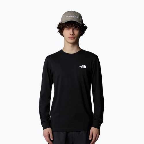 Férfi hosszú ujjú The North Face Box Nse Tee tnf fekete