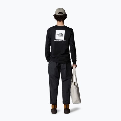 Férfi hosszú ujjú The North Face Box Nse Tee tnf fekete