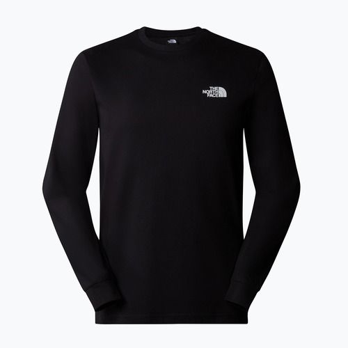 Férfi hosszú ujjú The North Face Box Nse Tee tnf fekete