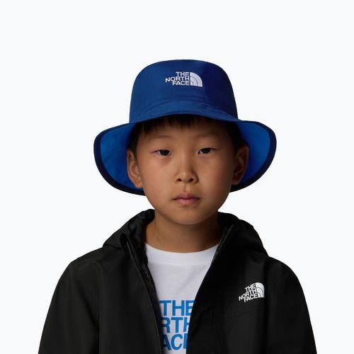 The North Face Kids Class V Rev Bucket hős kék/tnf topo phantom nyomtatott sapka