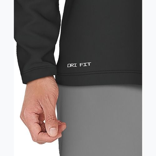 Férfi Nike Luxe Letter Hydroguard hosszú ujjú ruha fekete