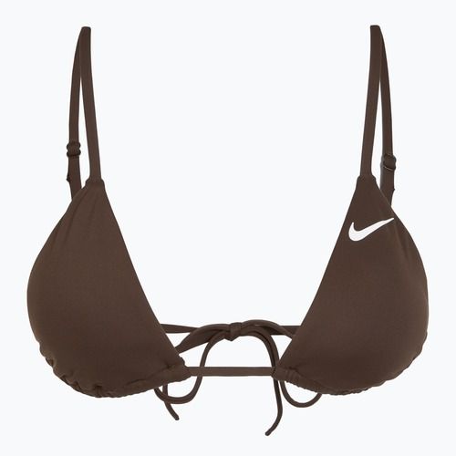Nike Essential Triangle Bikini fürdőruha felső barokk barna