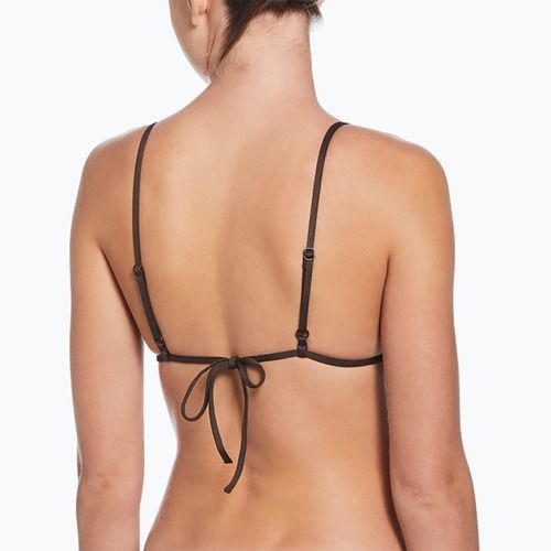 Nike Essential Triangle Bikini fürdőruha felső barokk barna