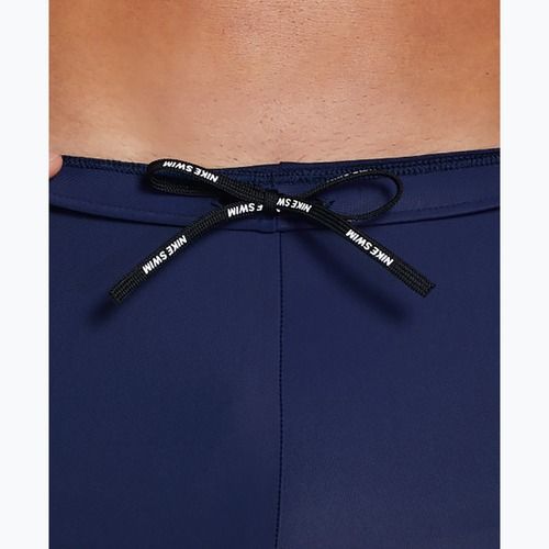 Férfi Nike Ocean Merge Square Leg úszó boxeralsó éjfekete tengerészkék