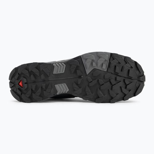 Férfi túracipő Salomon X Ultra 5 MID Wide GTX black/asphalt/ castlerock