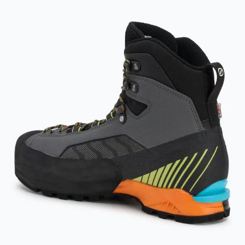 Férfi magas alpin csizma SCARPA Ribelle Lite HD vas szürke / lime