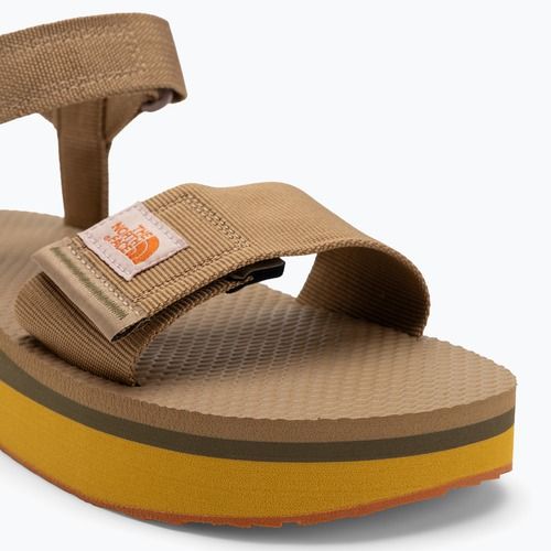 Női szandál The North Face Skeena Platform sahara/iron bronz színben
