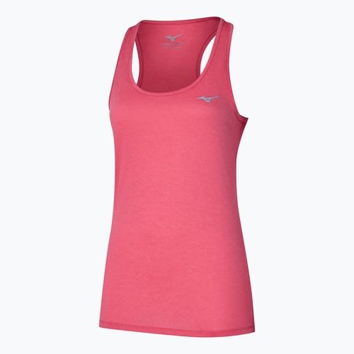 Női futó tank top Mizuno Impulse Core Tank camellia rose