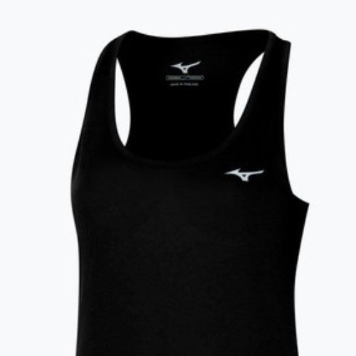 Női futó tank top Mizuno Impulse Core Tank fekete