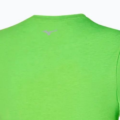 Férfi futópóló Mizuno Core RB Tee zöld gekkó