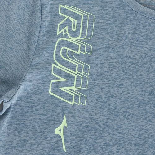 Férfi Mizuno Core Run Tee citadella futópóló